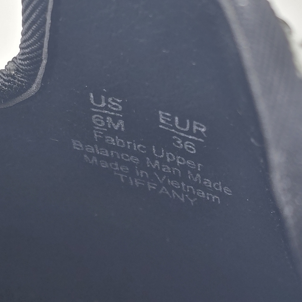 NIB Circus NY by Sam Edelman Tiffany Flat Loafers, Black/Natural Fabric, 6M - Picture 10 of 16